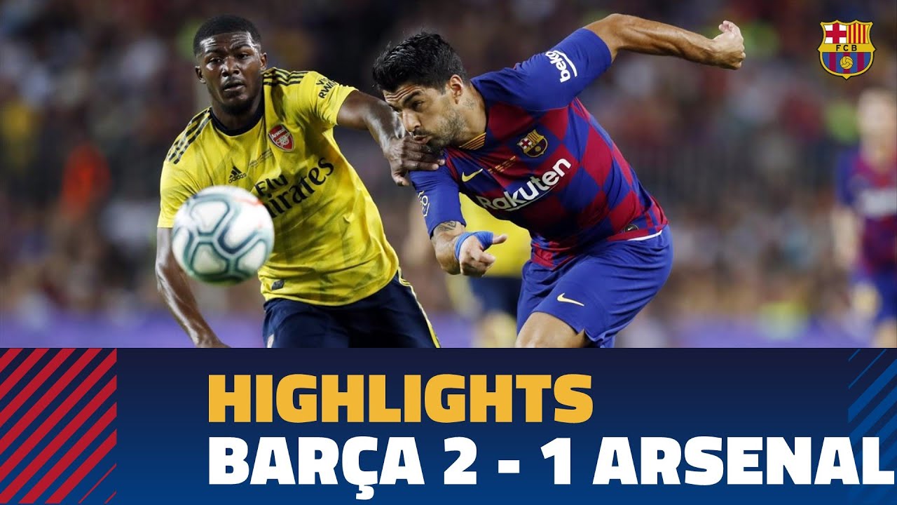 highlight barcelona - arsenal