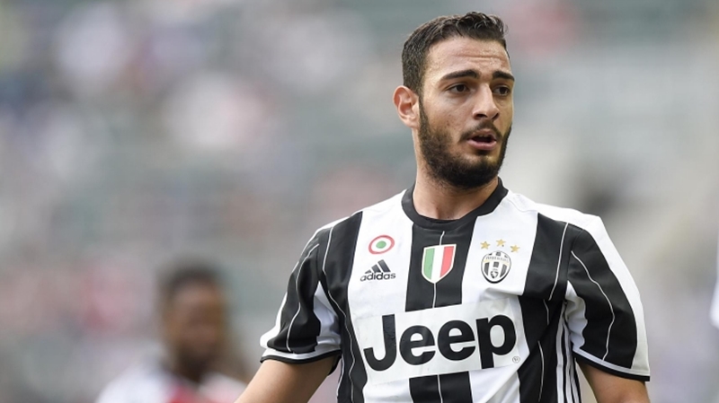 Grigoris Kastanos trong màu áo Juventus.